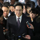El vicepresidente de Samsung, Lee Jae-yong, llegando a declarar al tribunal surcoreano. Imagen: AP